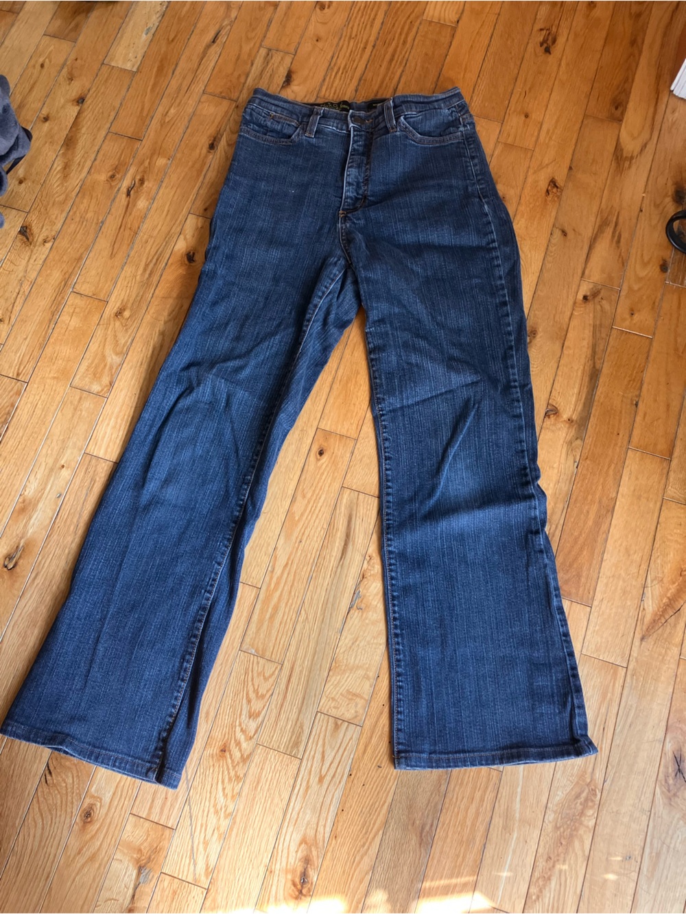 NYDJ Dark Blue Wide Leg Jeans